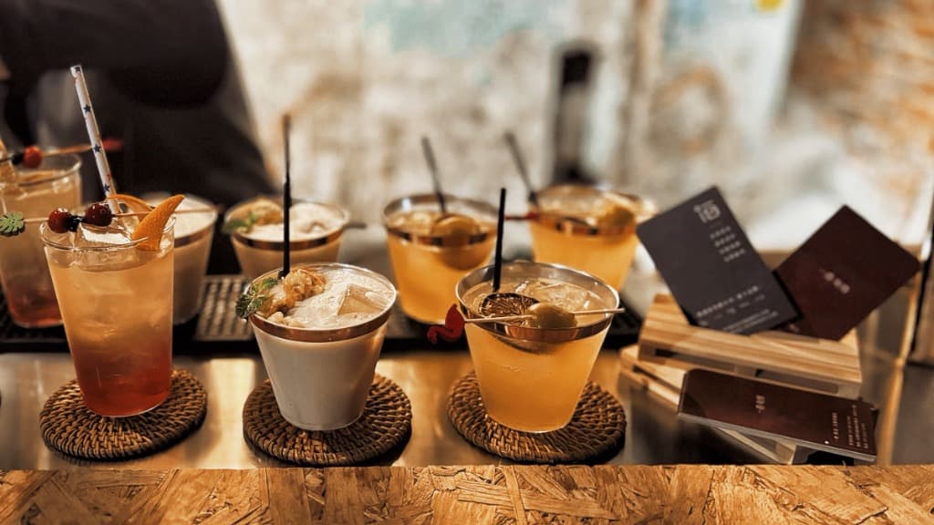 Ruins Bar 吧檯特調特寫